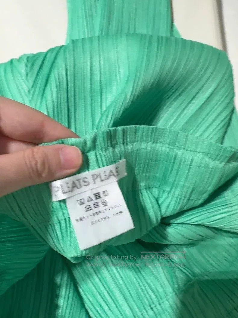 Issey Miyake Issey Miyake Green Pants Size 25" / US 0 / IT 36 - 6 Thumbnail