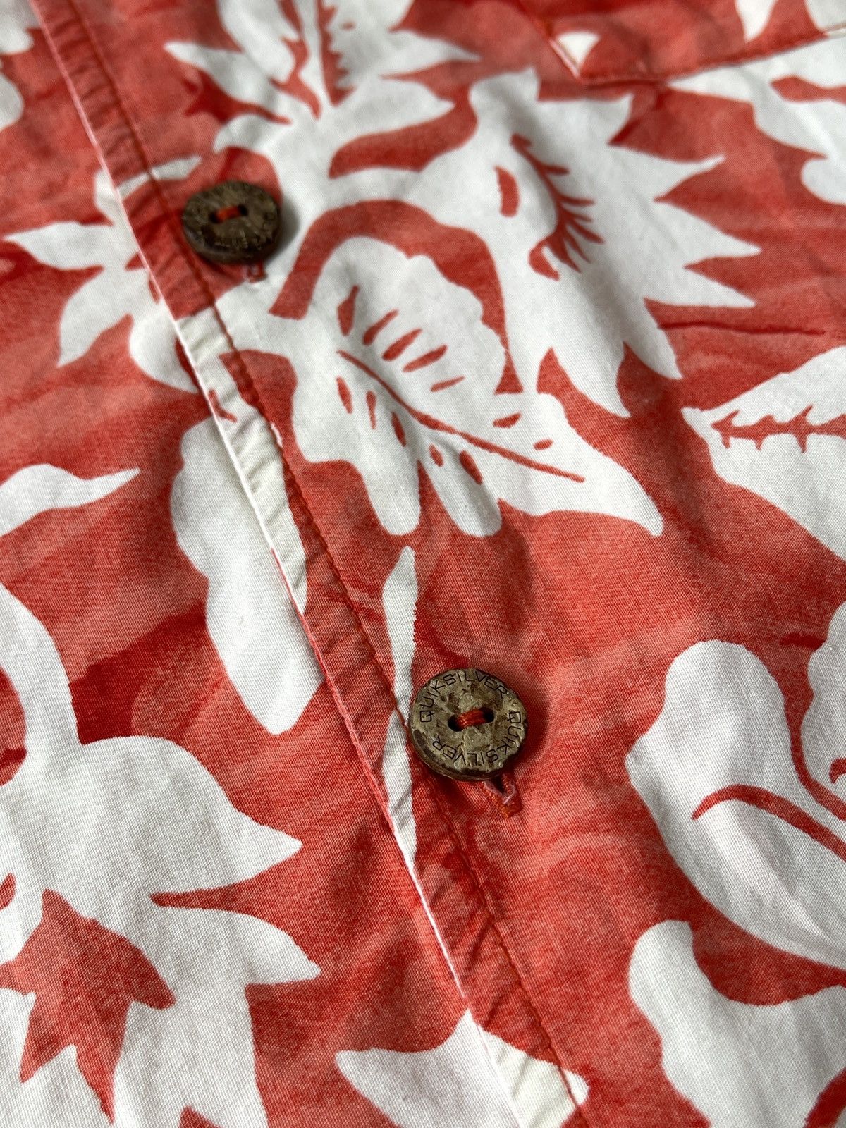 Quiksilver Vintage Quiksilver Hawaiian Shirt Size L Size US L / EU 52-54 / 3 - 6 Thumbnail