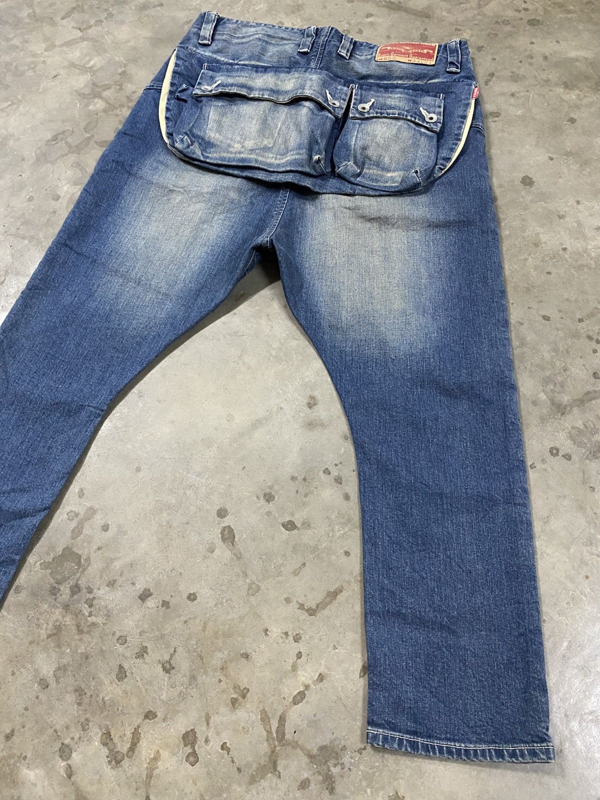 Japanese Brand Japanese Natal Design G55 High Rise 3D Pocket @311 Size US 32 / EU 48 - 2 Thumbnail