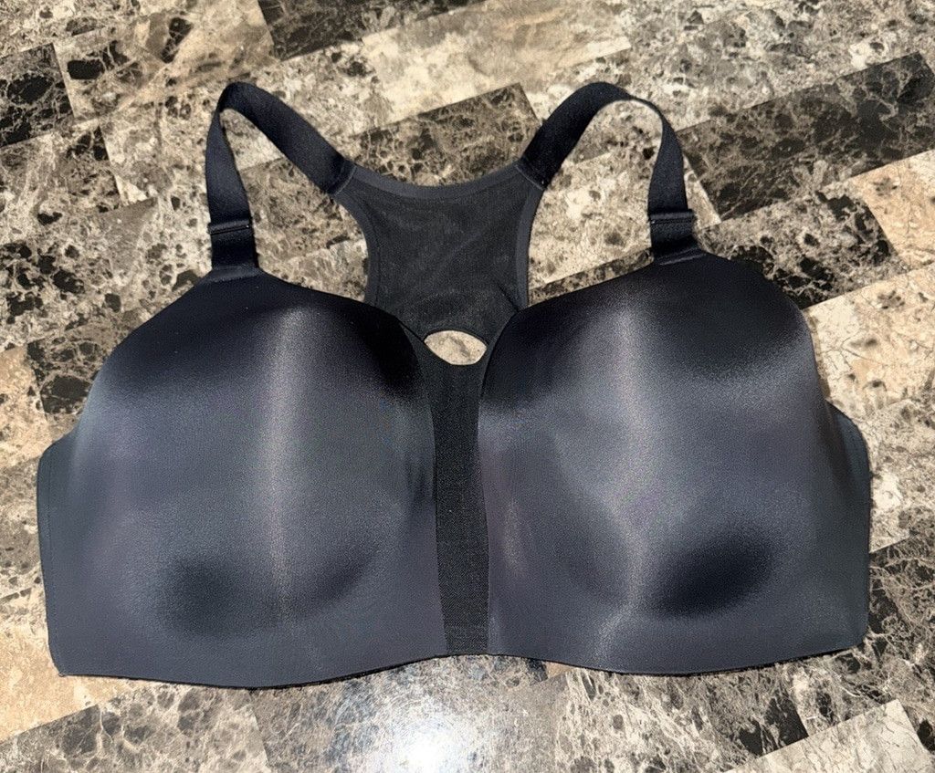 Nike NIKE RIVAL PLUS SIZE SPORT BRA BLACK HIGH SUPPORT SIZE 44E Size ONE SIZE - 3 Thumbnail