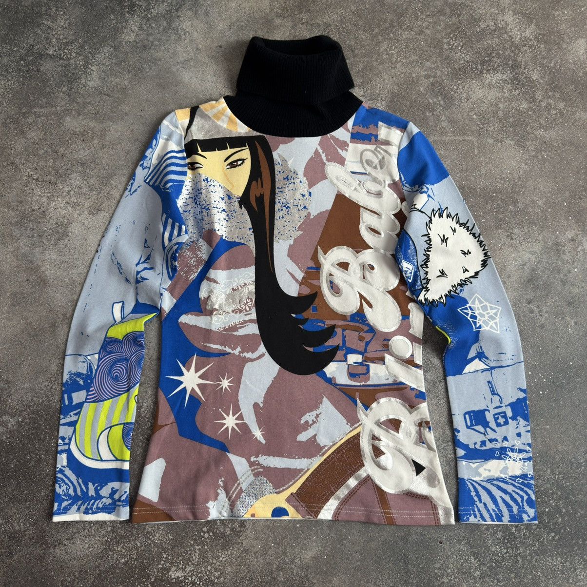 Custo Barcelona Custo Barcelona Long Sleeve Top (Jean Paul Gaultier style) Size S / US 4 / IT 40 - 1 Thumbnail
