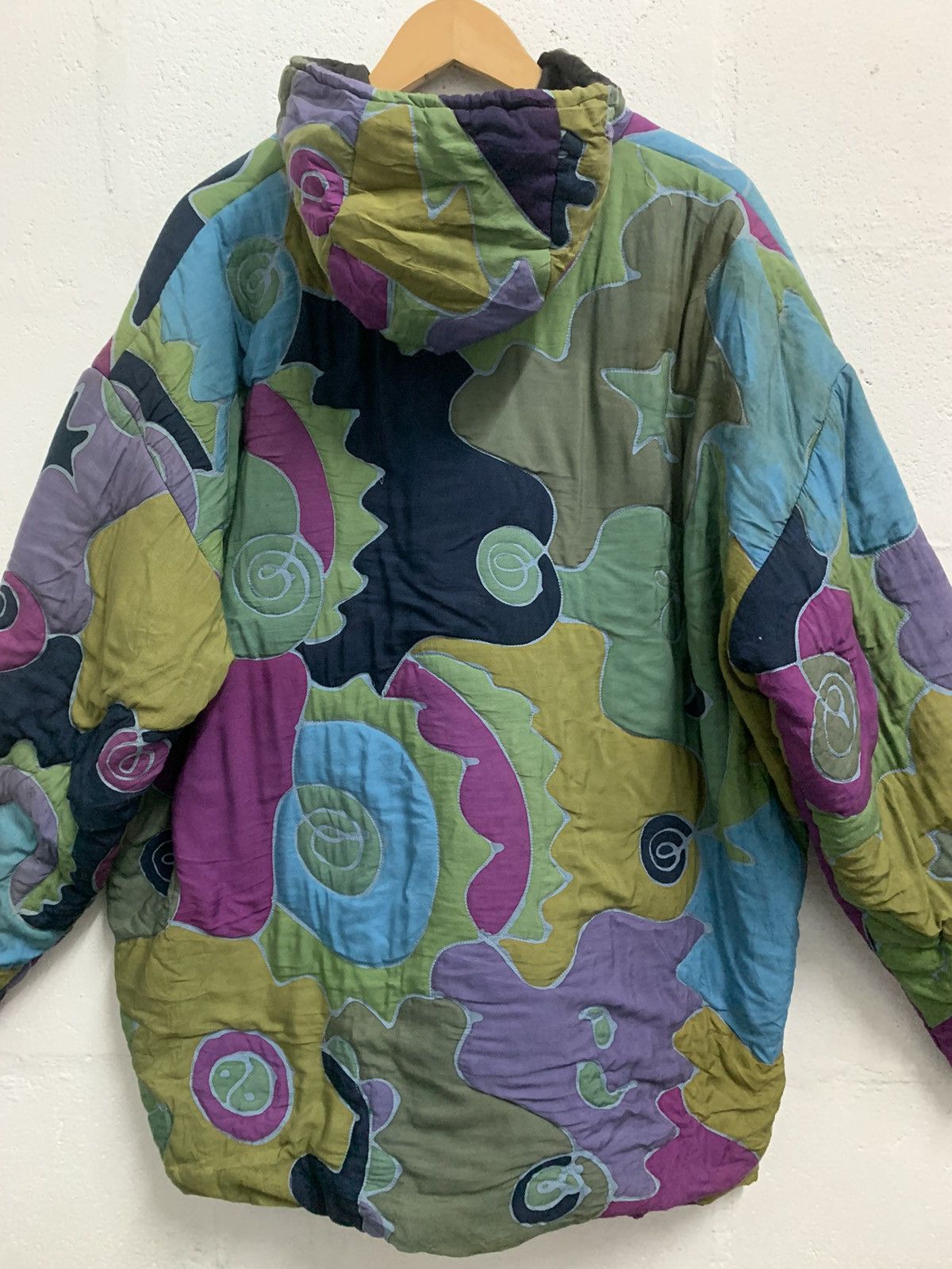 Vintage Vintage Jacket Hoodie Multicolour Size US XXL / EU 58 / 5 - 7 Thumbnail