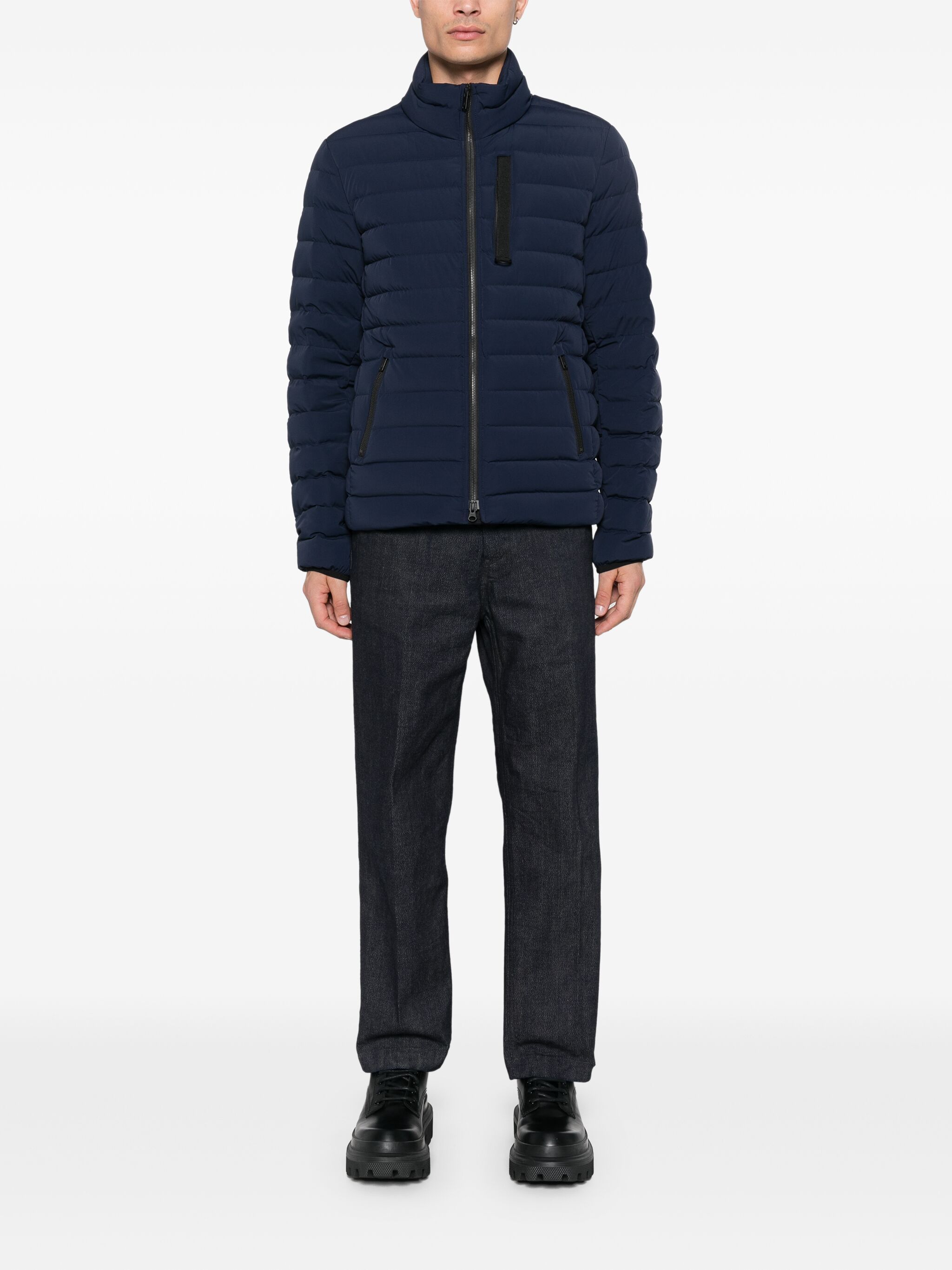 Moose Knuckles o1s22i1n1124 Laki Active Flex Down Jacket in Blue Size US XL / EU 56 / 4 - 2 Thumbnail