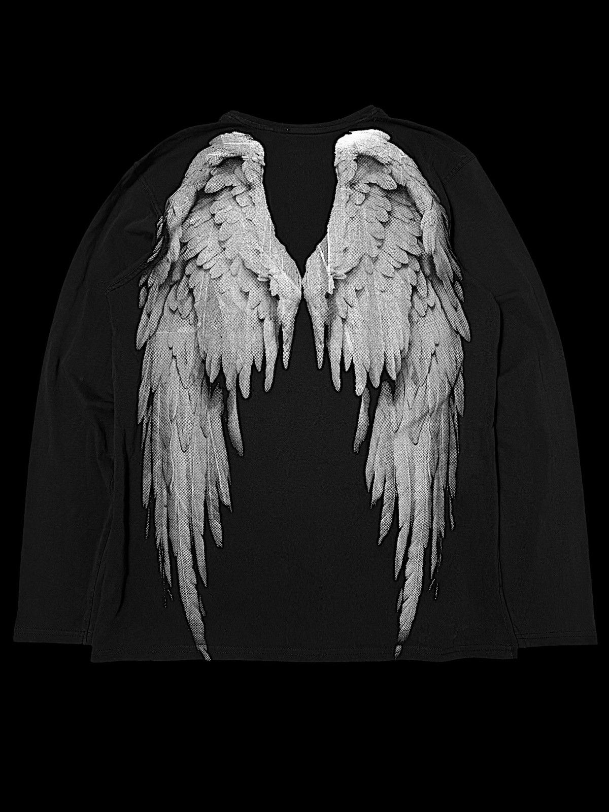 Designer × Vintage Angel wings custom longsleeve Size US XL / EU 56 / 4 - 1 Thumbnail