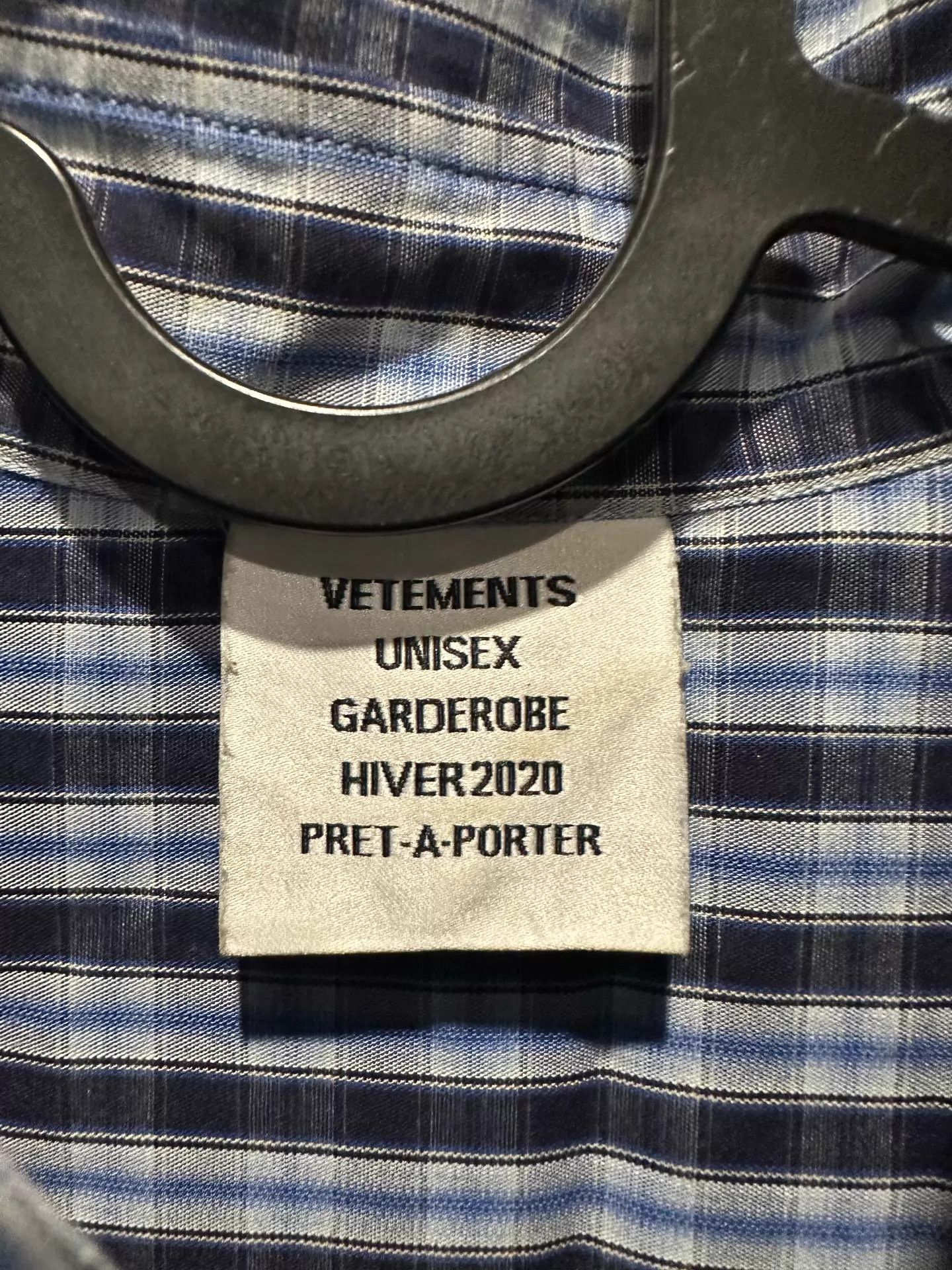Vetements Vetements college tie short-sleeve shirt rare XS oversized Size US XS / EU 42 / 0 - 3 Thumbnail