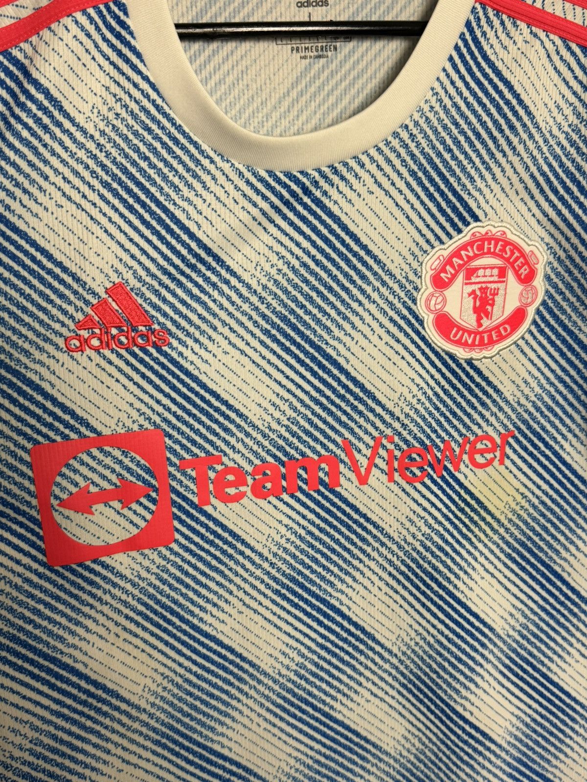 Adidas Manchester United 21/22 Away Football Jersey T-Shirt Size US L / EU 52-54 / 3 - 3 Thumbnail