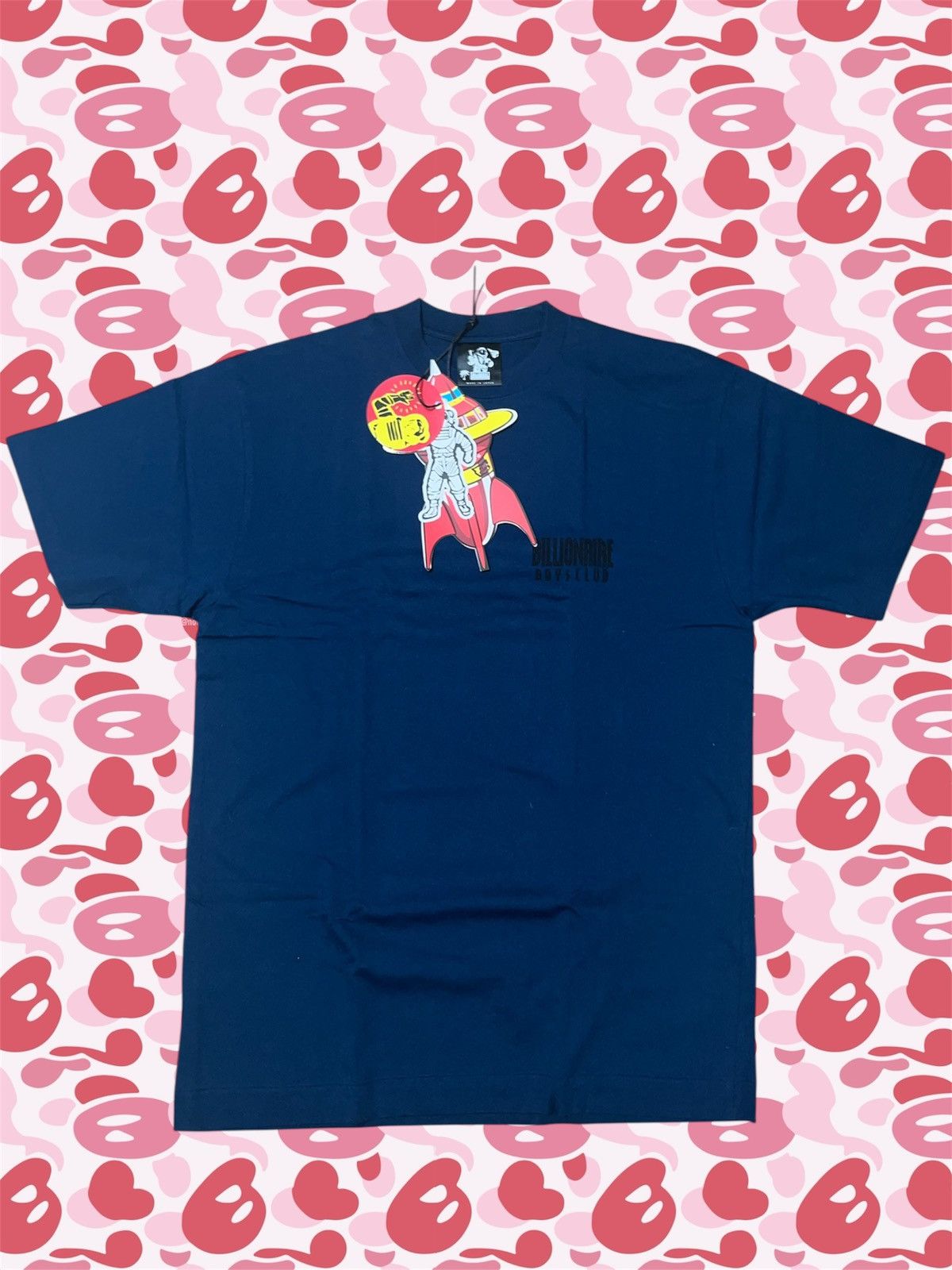 Billionaire Boys Club 2007 Billionaire Boys Club Logo Tee Navy Size US L / EU 52-54 / 3 - 1 Thumbnail