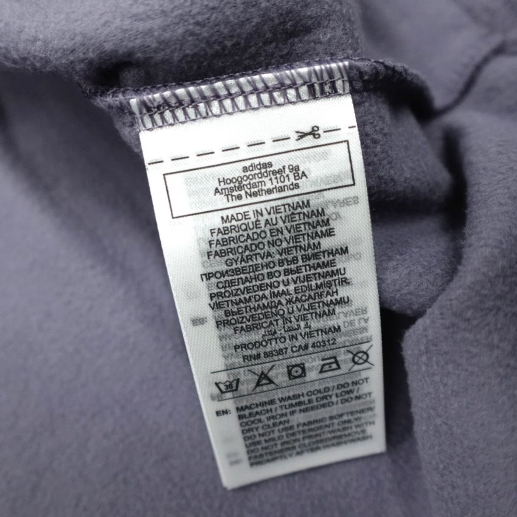 Adidas Adidas Pullover Fleece 1/4 Zip Mock Neck Mens M Dusty Purple 365 Ultimate Cozy Micro Fleece KA9874 Regular Fit Size US M / EU 48-50 / 2 - 4 Thumbnail