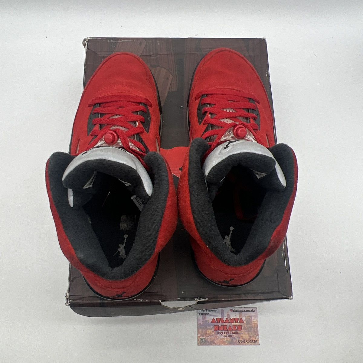 Jordan Brand Air Jordan 5 raging Bull Size US 10 / EU 43 - 9 Thumbnail