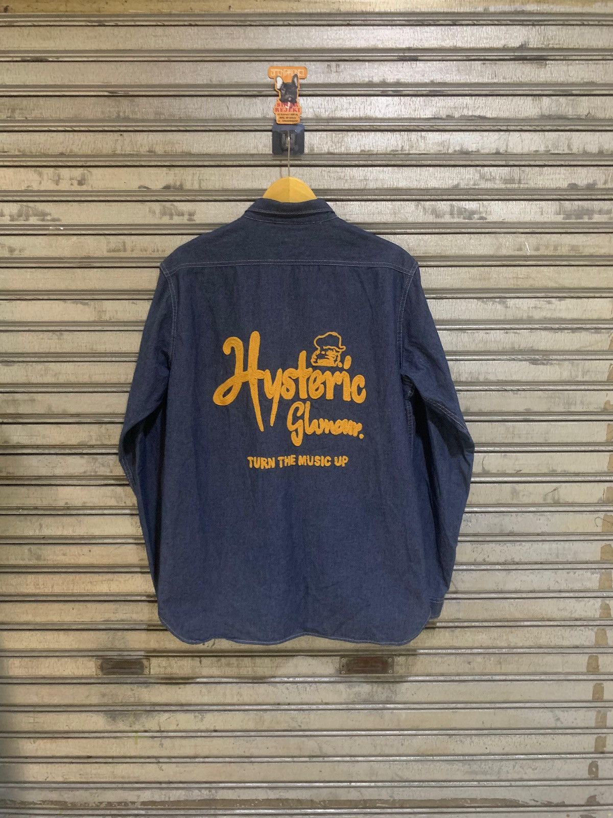 Hysteric Glamour HYSTERIC GLAMOUR CHAINSTITCH EMBROIDERY LOGO Size US XL / EU 56 / 4 - 11 Thumbnail