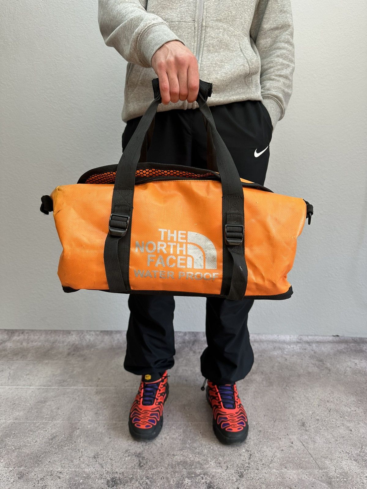 Vintage The North Face Waterproof Bag TNF Y2K Archival