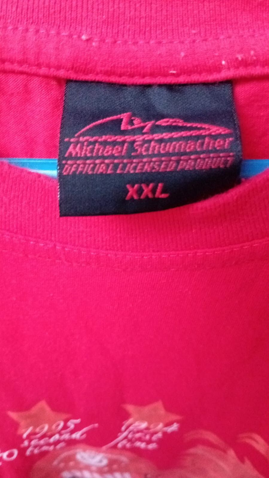 Vintage michael schumacher Vtg 6th Times World Champion tee Size US XXL / EU 58 / 5 - 3 Thumbnail