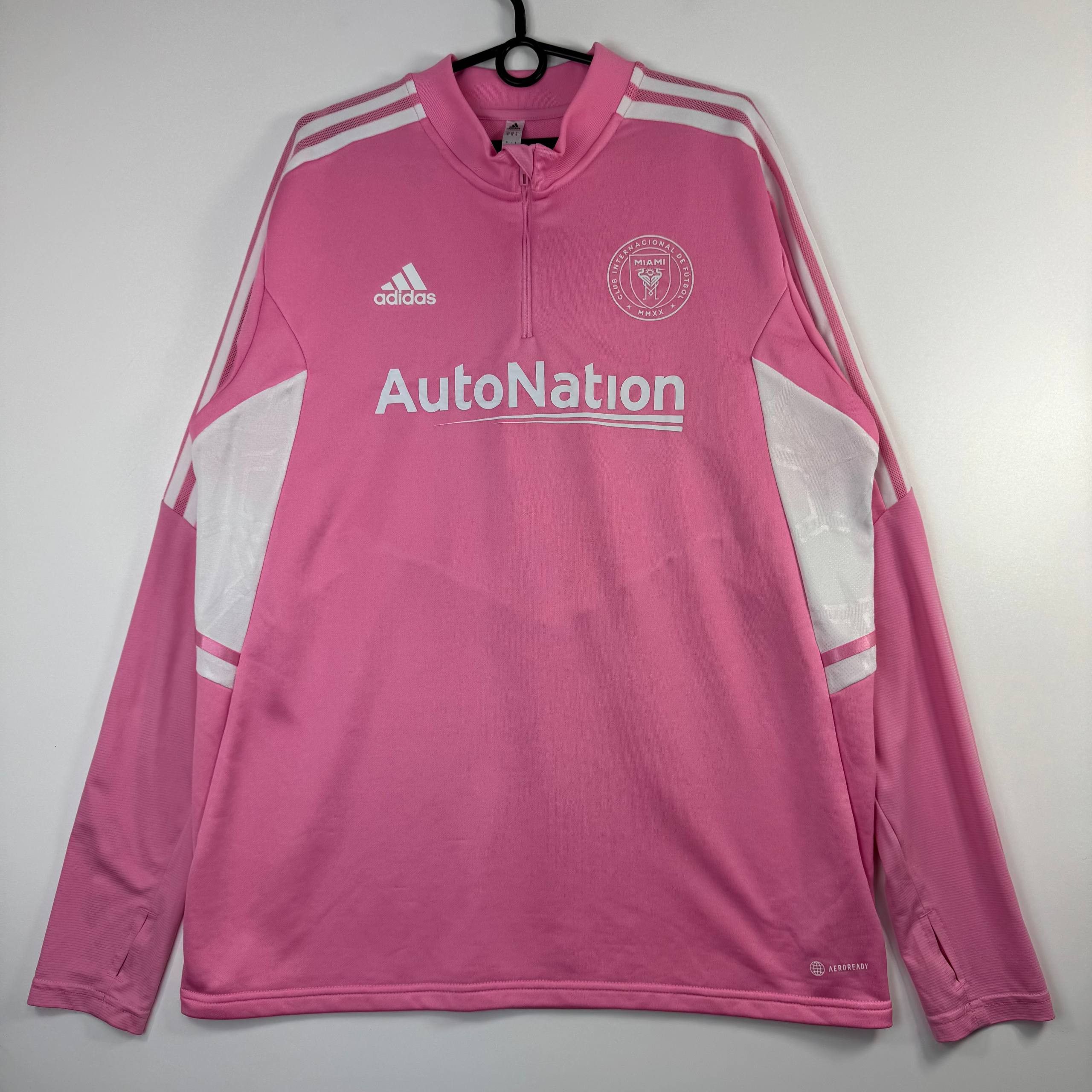 Adidas Adidas Inter Miami CF Training Top Pink HG7948 Mens Size XL Size US XL / EU 56 / 4 - 1 Thumbnail