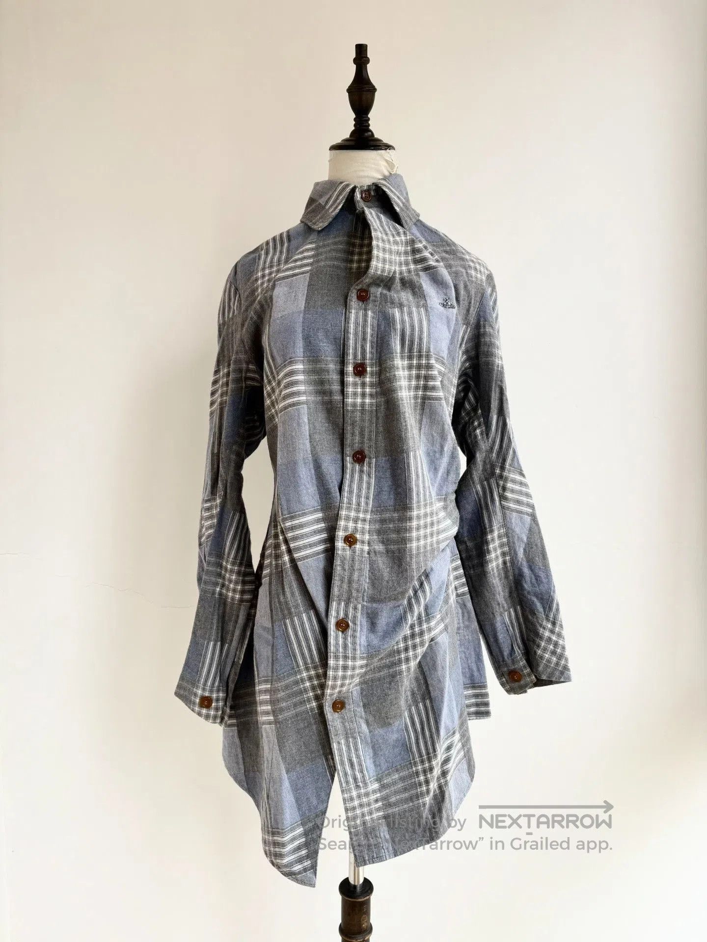 Vivienne Westwood Vivienne Westwood Vintage Plaid Shirt. Size M / US 6-8 / IT 42-44 - 1 Thumbnail