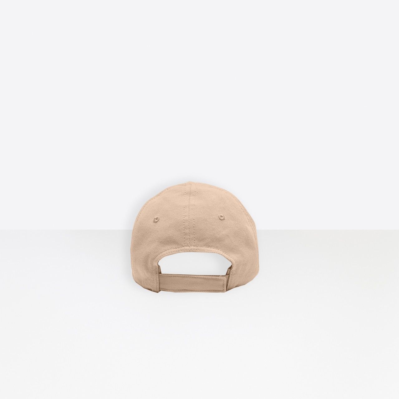 Balenciaga o1bcso1str0125 Size: OS / Logo Hat / Cap in Beige Size ONE SIZE - 2 Thumbnail