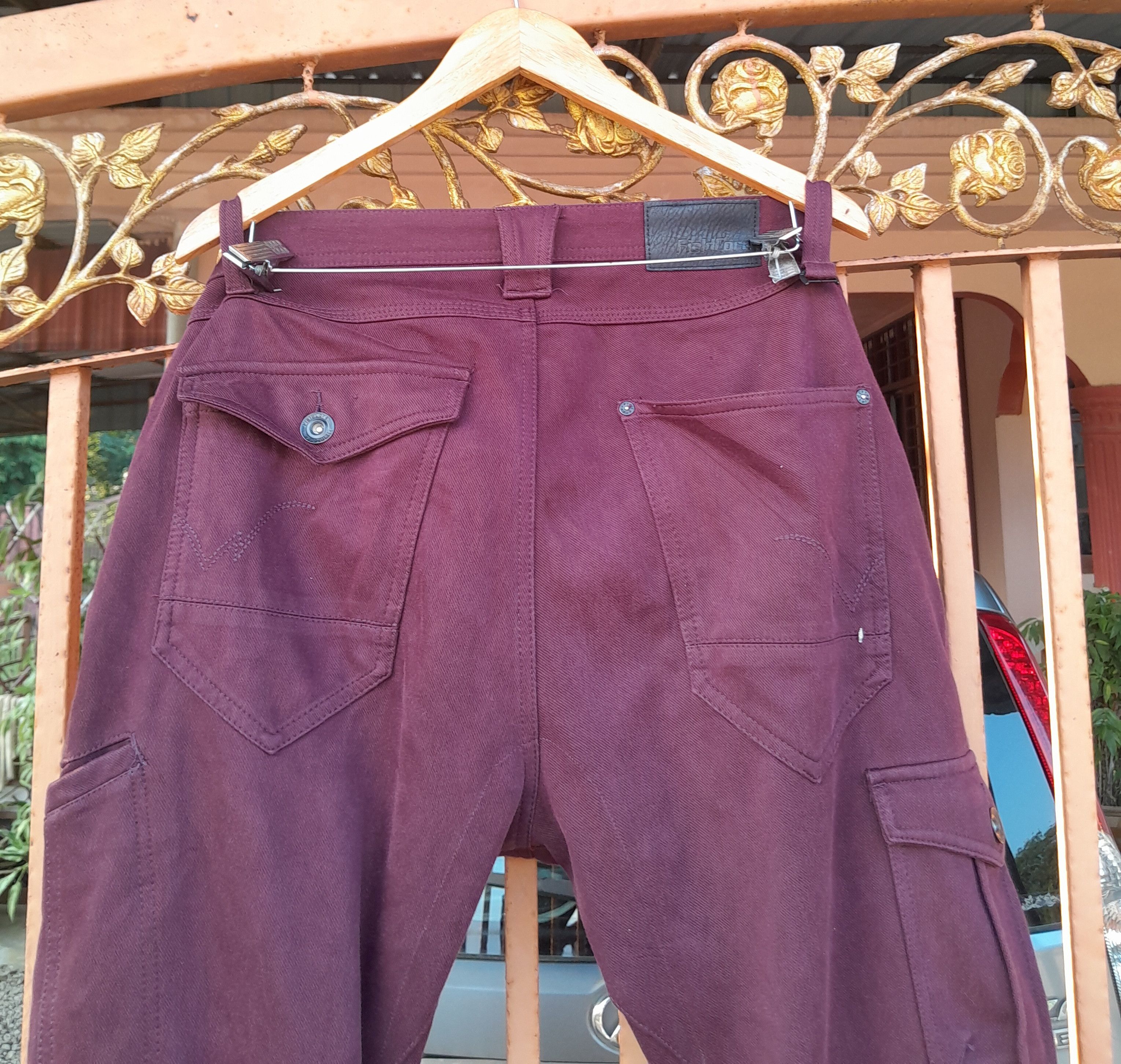 Japanese Brand ❗FINAL DROP❗MAROON FIELDCORE CURVE STRECH 36-38 Size US 36 / EU 52 - 6 Thumbnail