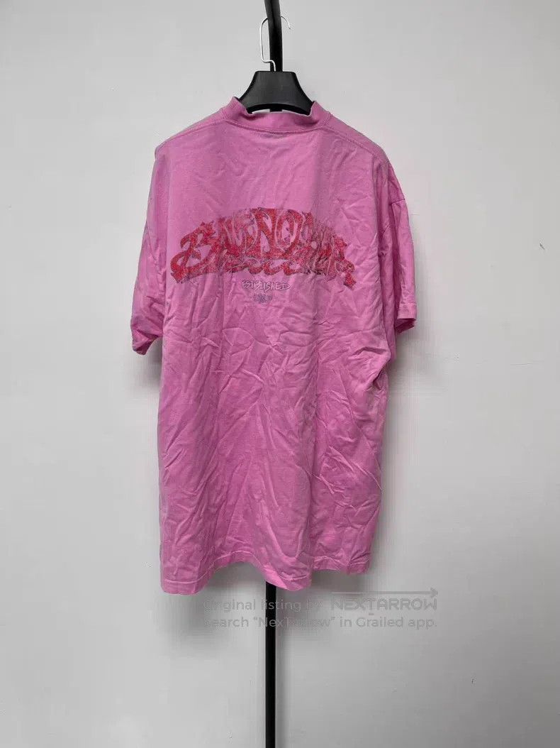Balenciaga Balenciaga Pattern Printed Crew Neck Short Sleeve T-Shirt Size US M / EU 48-50 / 2 - 2 Thumbnail