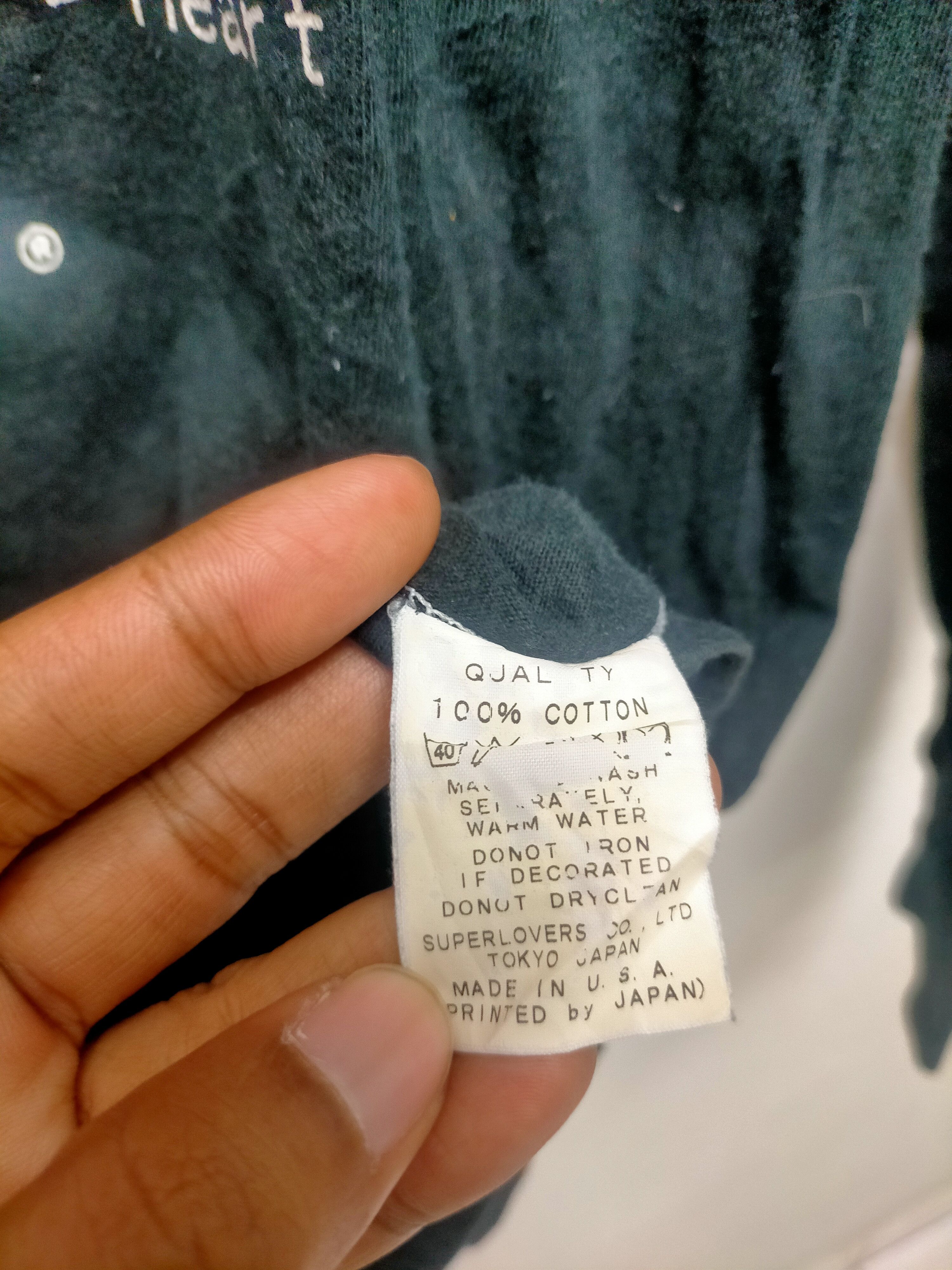Japanese Brand × Vintage Vintage Super Lovers long sleeve shirt Size US S / EU 44-46 / 1 - 2 Thumbnail
