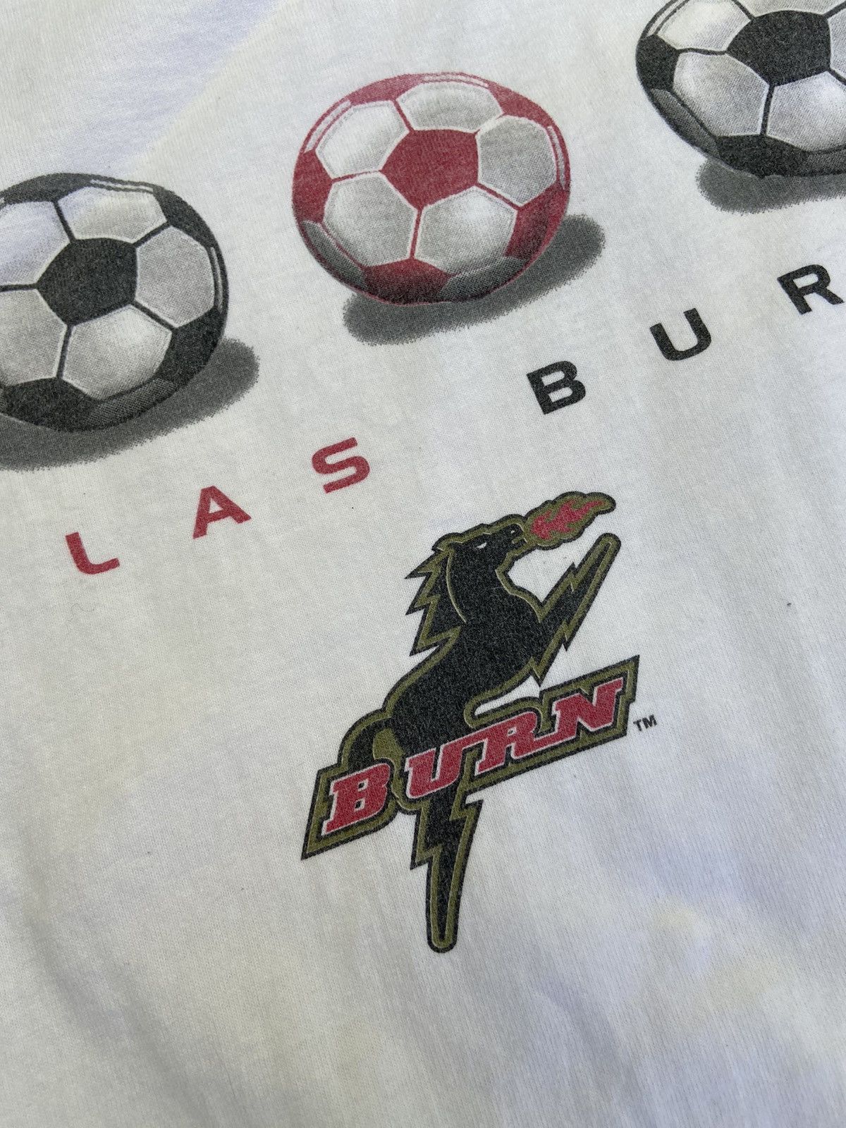 Other Vintage MLS Dallas burn T shirt Size US XL / EU 56 / 4 - 3 Thumbnail