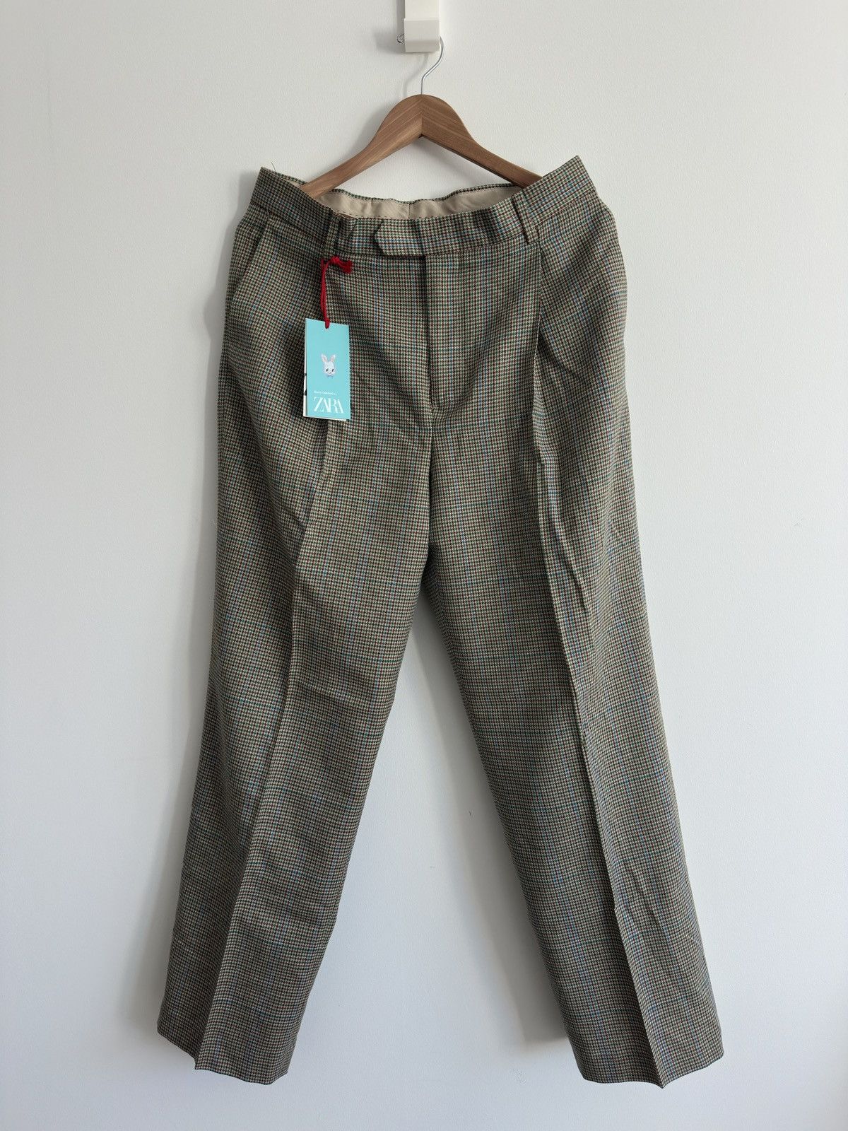 Zara Zara x Harry Lambert Taupe Brown Suit Pants - Size 40 Size US 40 / EU 56 - 1 Thumbnail