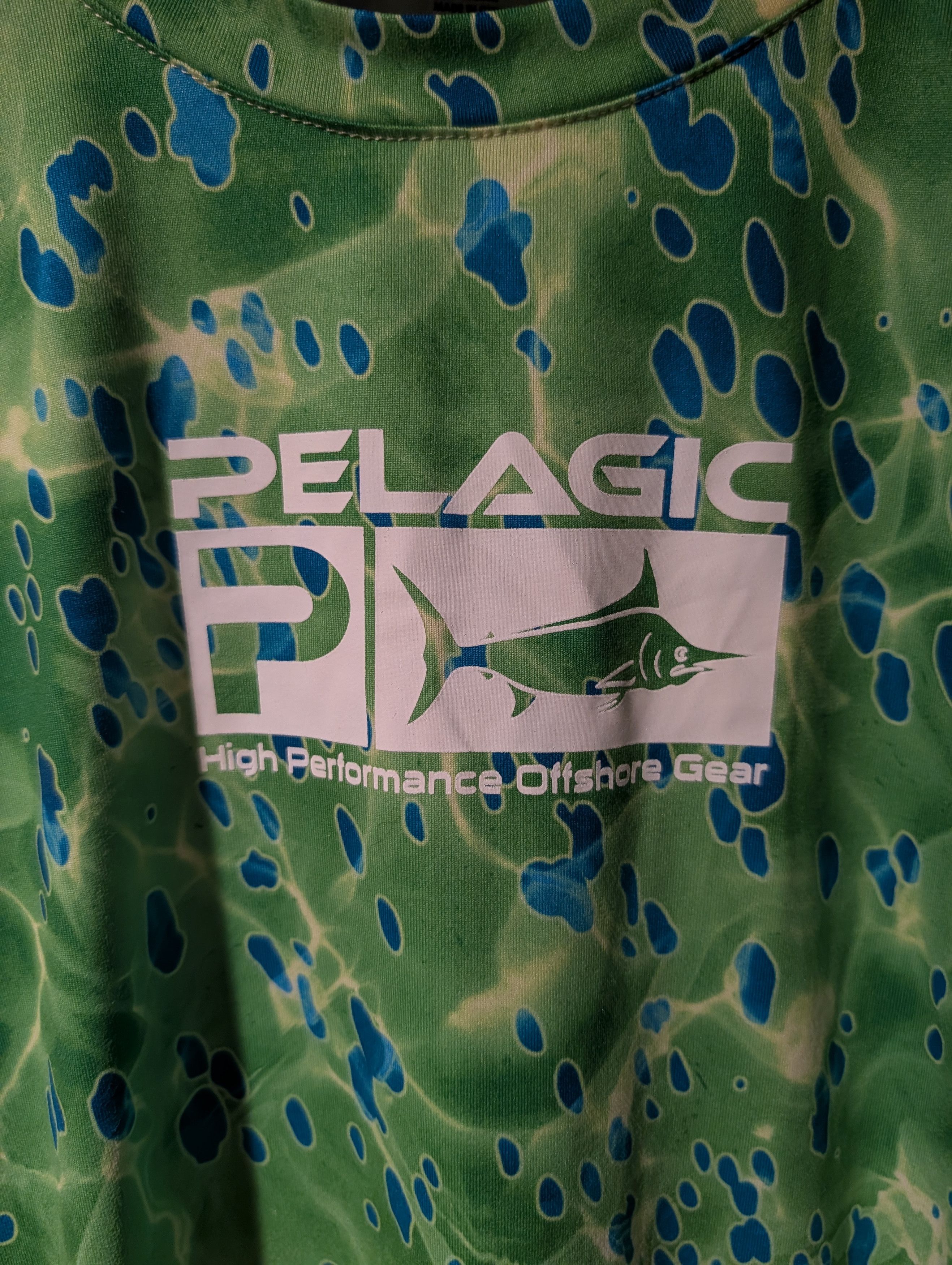 Gildan Pelagic Solar Pro Dorado Fishing Long Sleeve Shirt UPF 50+ Size US M / EU 48-50 / 2 - 2 Thumbnail