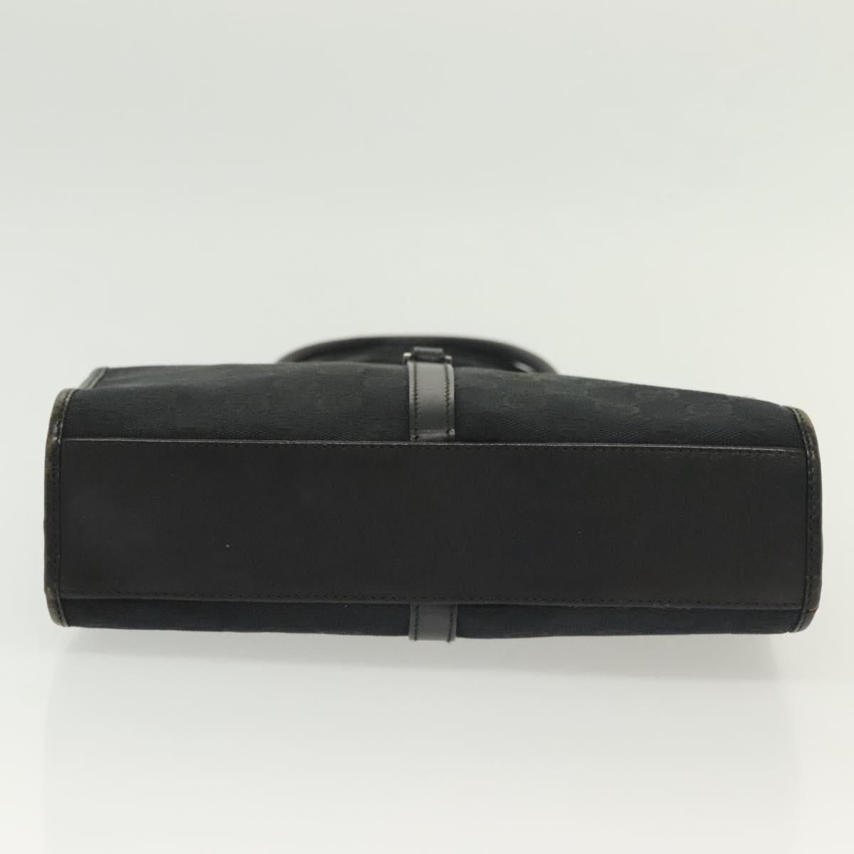 Gucci GUCCI GG Canvas Jackie Hand Bag Black Silver 002 002 Size ONE SIZE - 9 Thumbnail