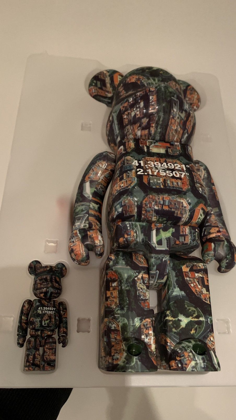 image of Medicom Bearbrick New Medicom Toy Bearbrick Benjamin Grant Overview Barcelona, Men's