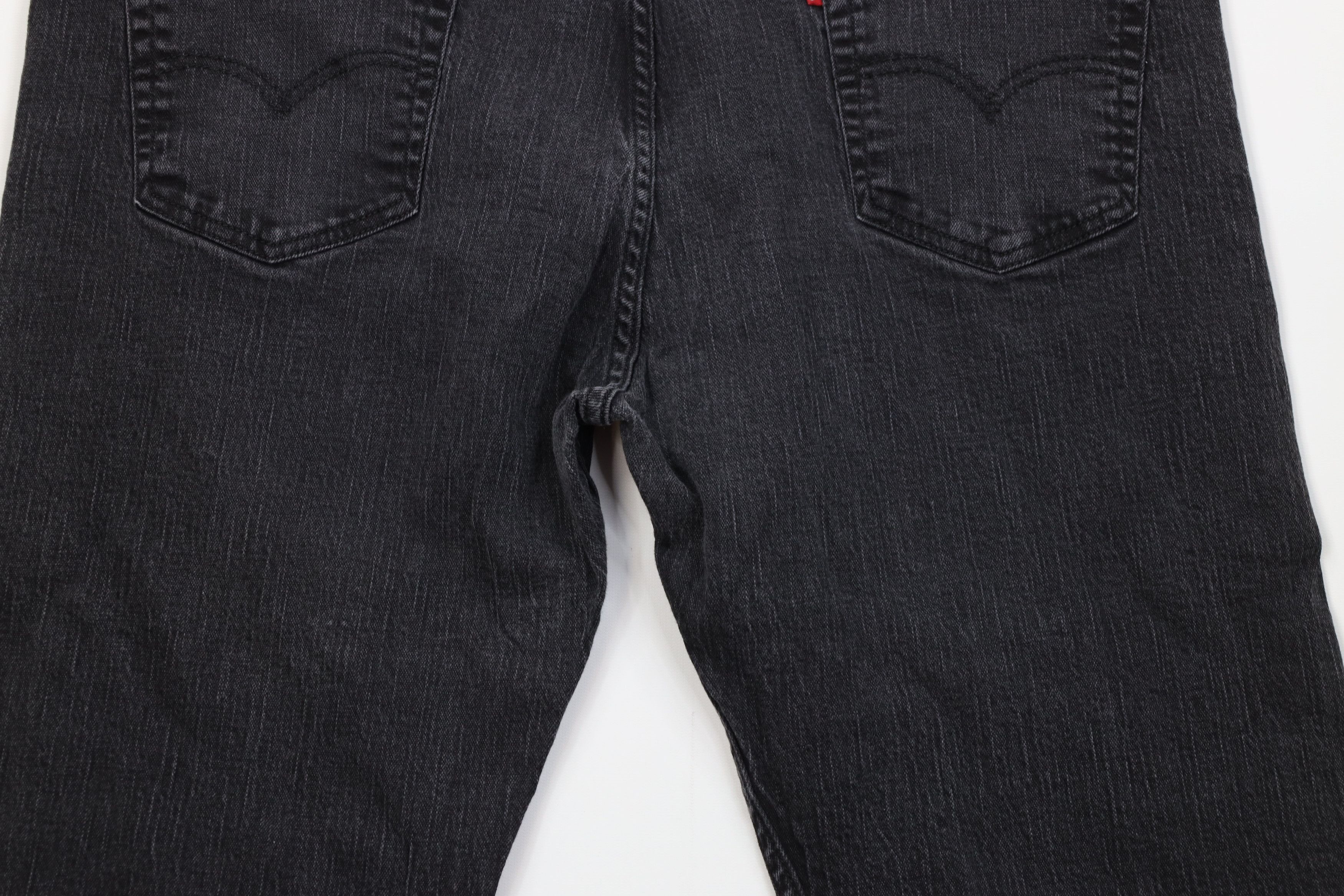 Levi's Vintage Y2K Levis 569 Straight Wide Leg Denim Jeans Black Size US 44 / EU 60 - 11 Thumbnail