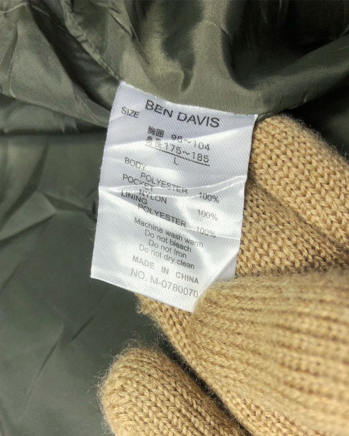 Ben Davis Rare Ben Davis Zipper Fleece Jacket Size US L / EU 52-54 / 3 - 10 Thumbnail