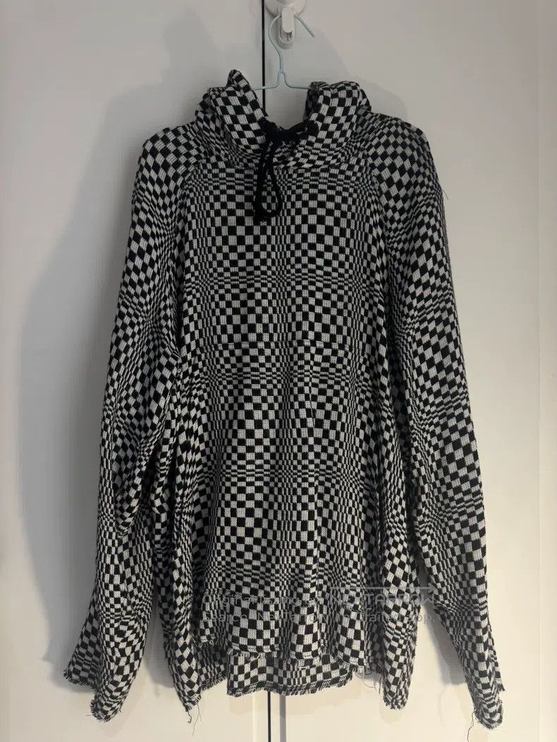 Song For The Mute Song For The Mute Black and White Checkerboard Hoodie Size US M / EU 48-50 / 2 - 1 Thumbnail