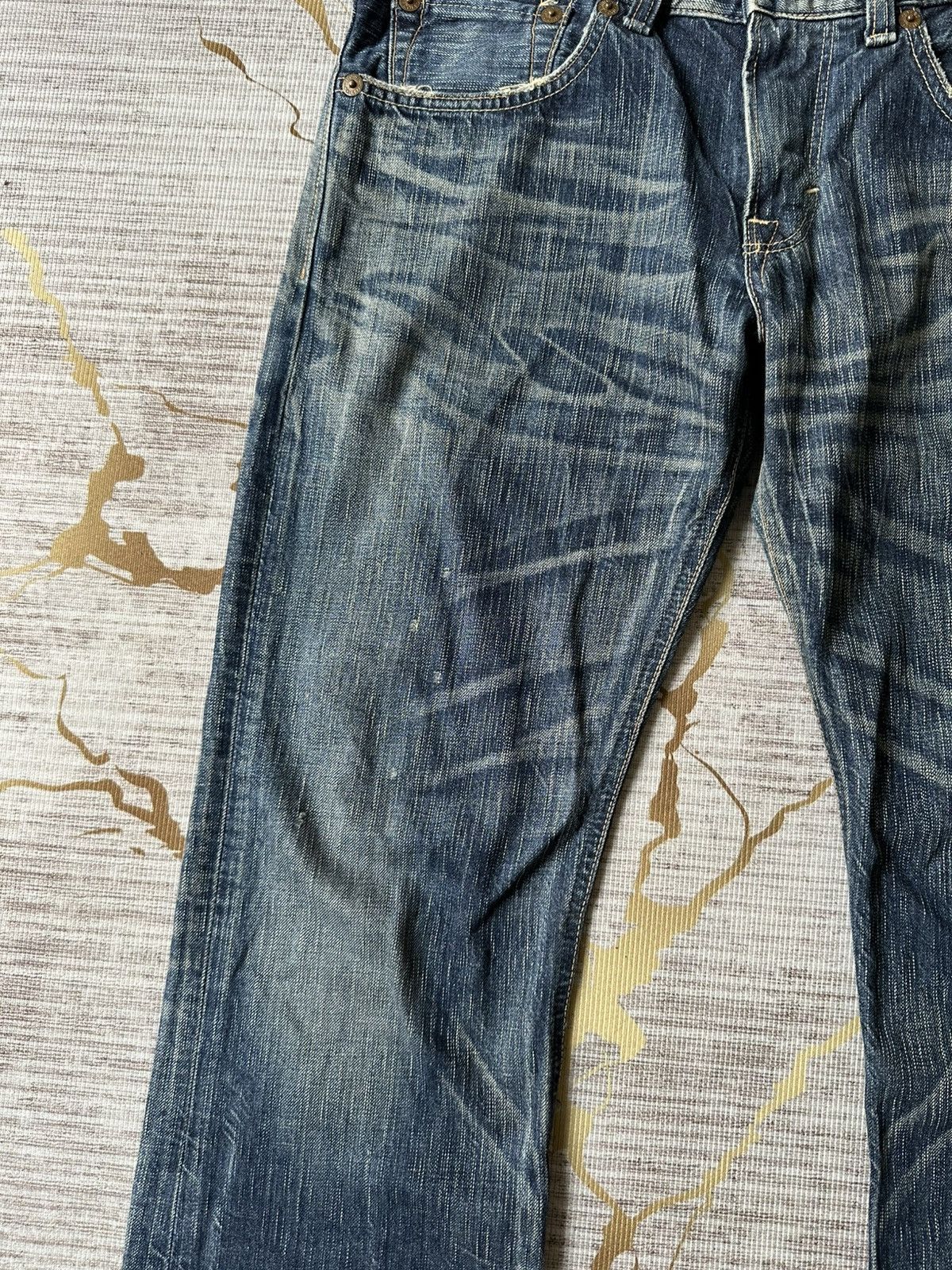Japanese Brand FLARE Edwin 503 Claw Marks Design Denim Size US 32 / EU 48 - 8 Thumbnail