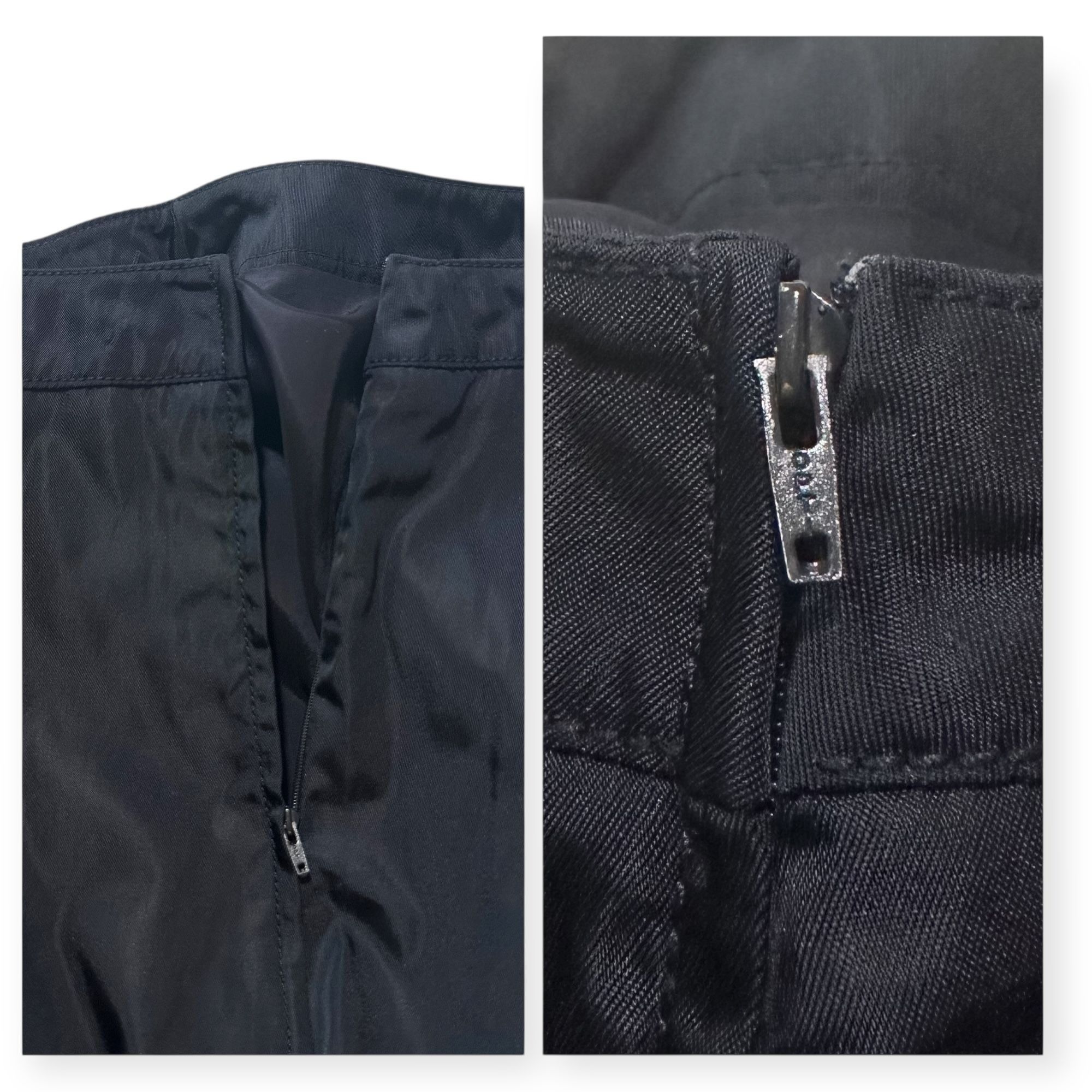 Prada Prada Archival 90s Tech Nylon Mini Skirt L Navy Size 27" / US 4 / IT 40 - 9 Thumbnail