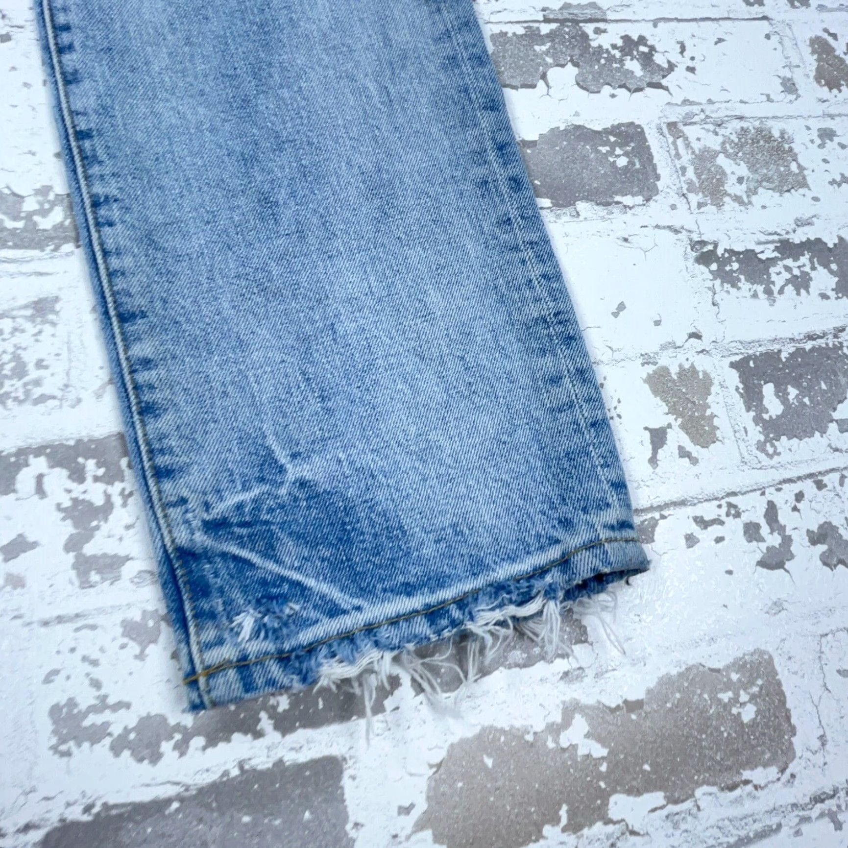 American Eagle Outfitters American Eagle Outfitters Jeans Men 34x34 Slim Straight Light Flex Blue Denim Size US 34 / EU 50 - 3 Thumbnail