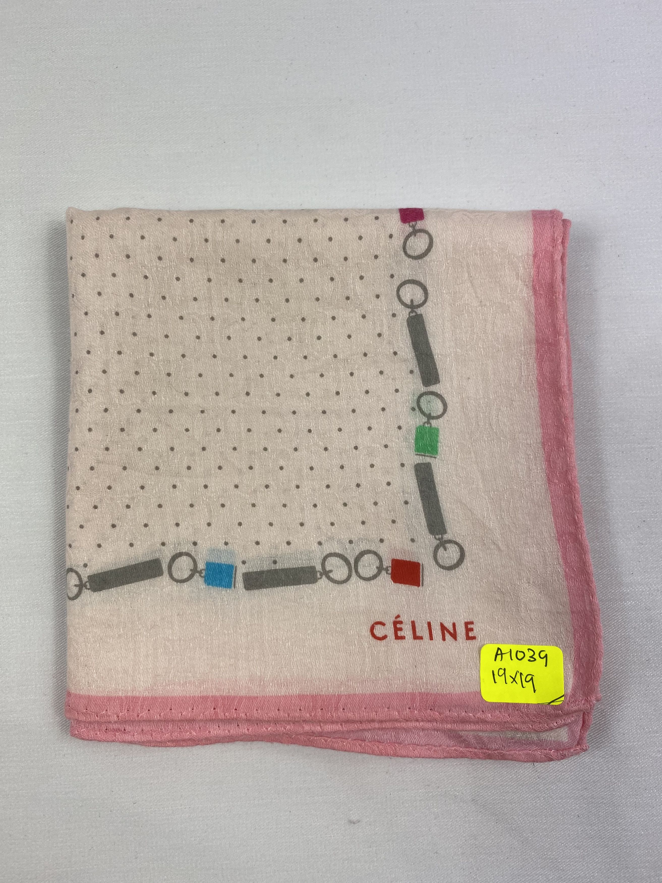 Celine Celine Handkerchief / Bandana / Neckerchief Size ONE SIZE - 6 Thumbnail