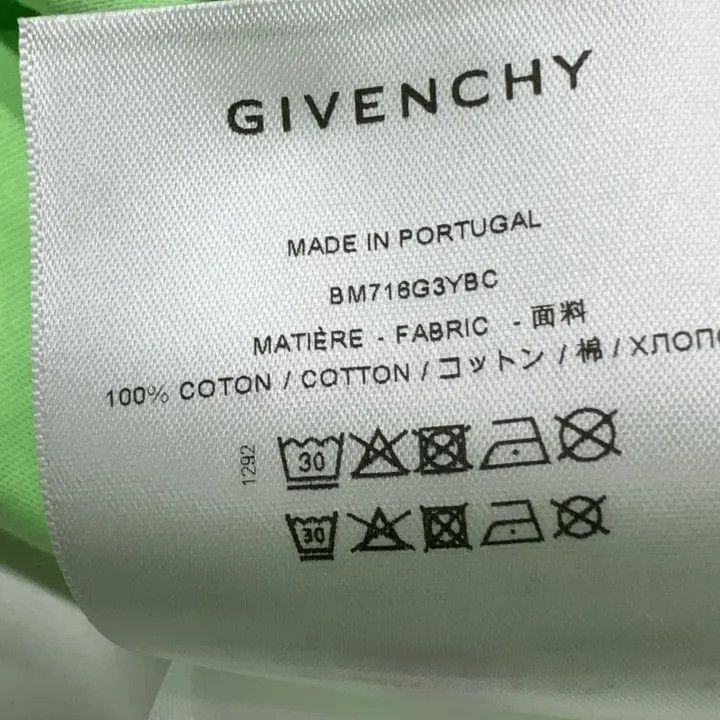 Other Givenchy Givenchy Green Logo Print Short Sleeve TShirt -25 Size US XXS / EU 40 - 5 Thumbnail