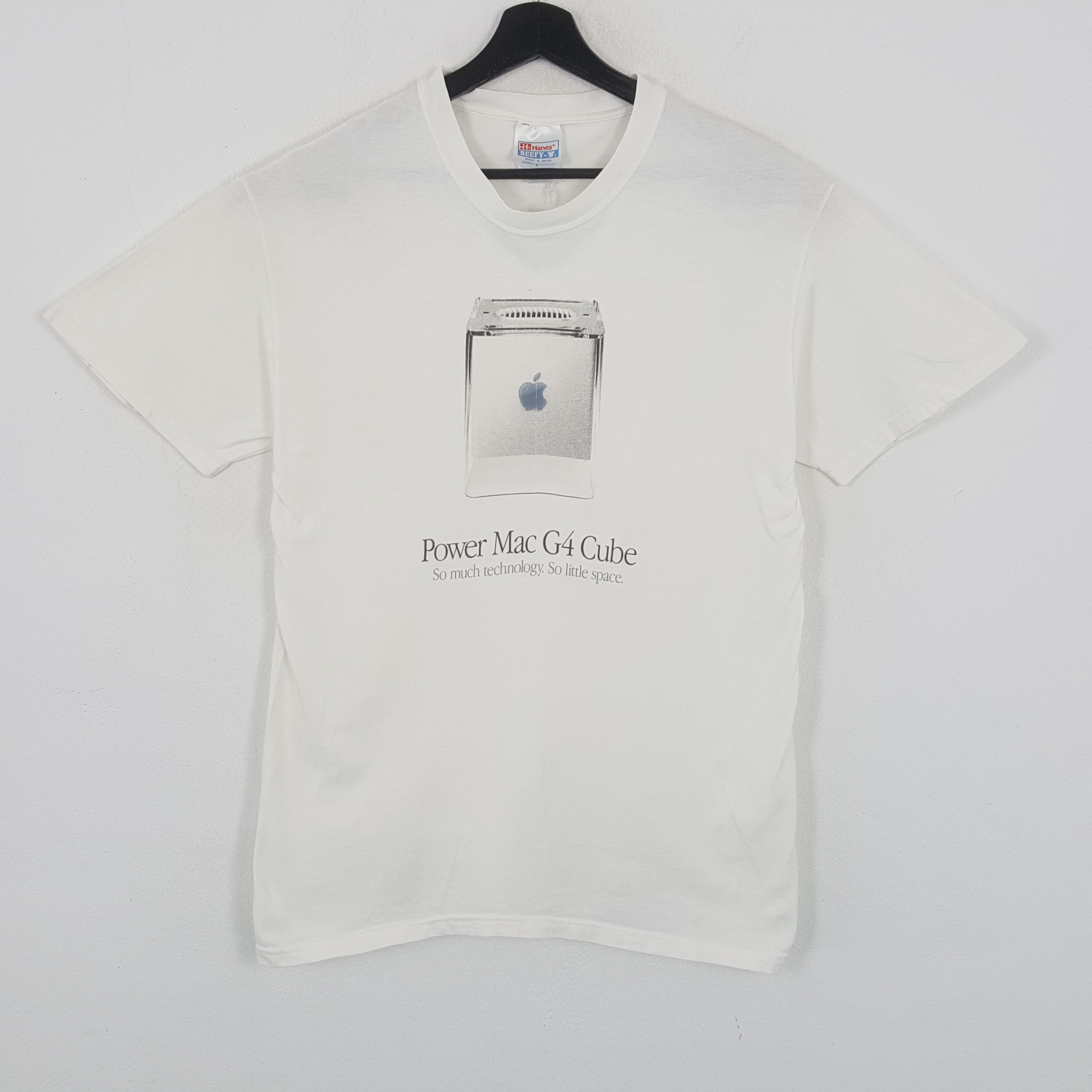 Apple × Vintage APPLE Power Mac G4 Cube Vintage Tshirt Promo Style Size US M / EU 48-50 / 2 - 1 Thumbnail