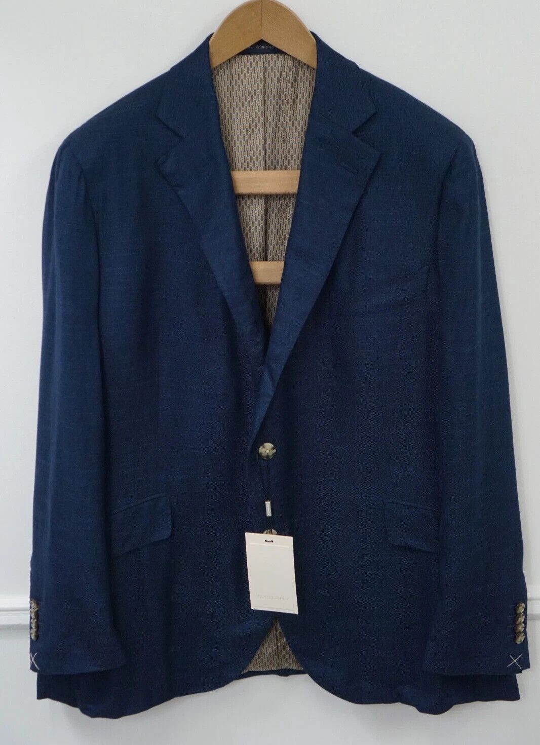 Suitsupply Men Suitsupply Blazer La Spalla Bamboo Huddersfield UK/US50S Size 50S - 1 Thumbnail