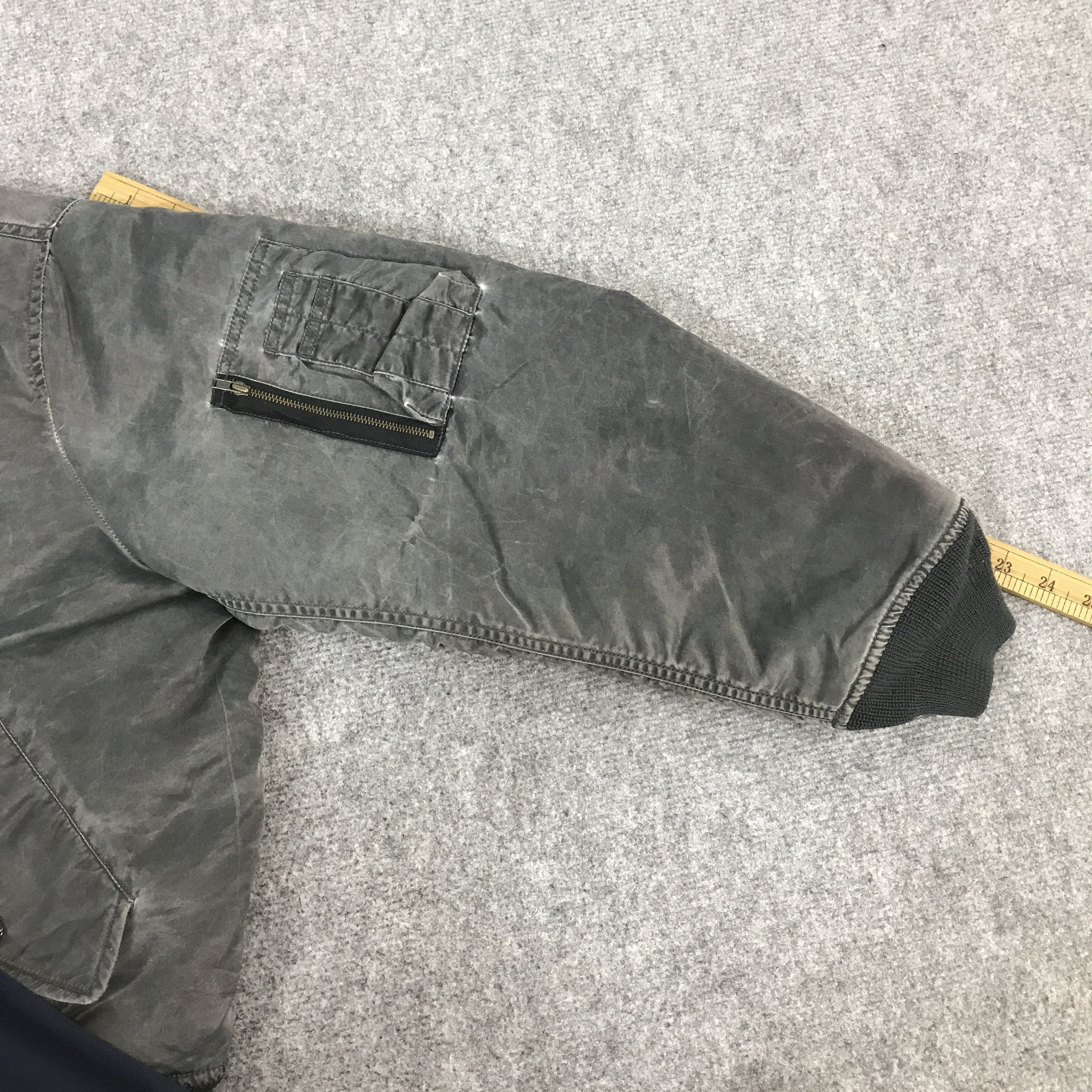 Japanese Brand VTG AIR FORCE INTERMEDIATE MA-1 BOMBER JACKET JACKET Size US L / EU 52-54 / 3 - 6 Thumbnail