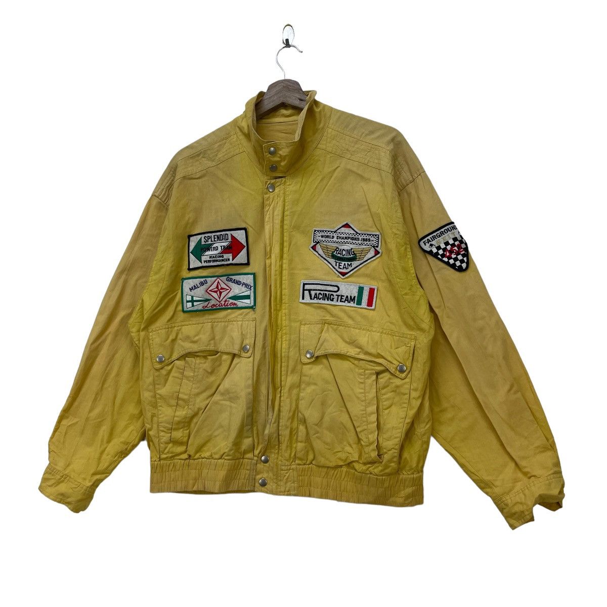 Formula 1 × Vintage Vintage World Champion 1989 Racing Team Grand Prix Malibu Size US M / EU 48-50 / 2 - 1 Thumbnail
