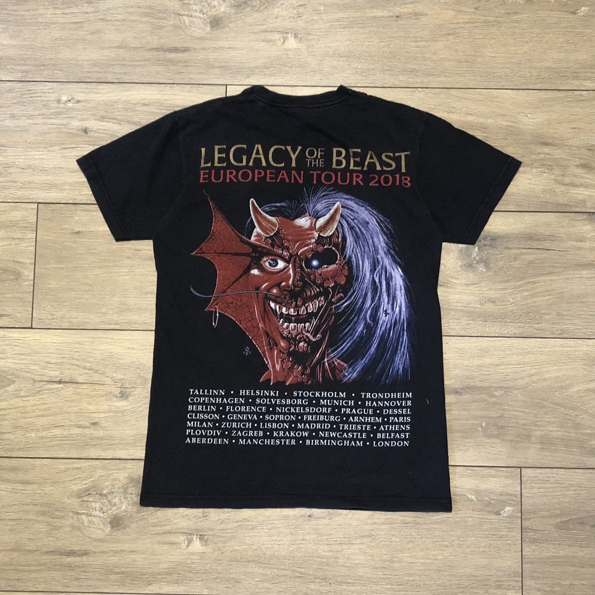 Iron Maiden × Vintage t-shirt Iron Maiden Size US M / EU 48-50 / 2 - 2 Thumbnail