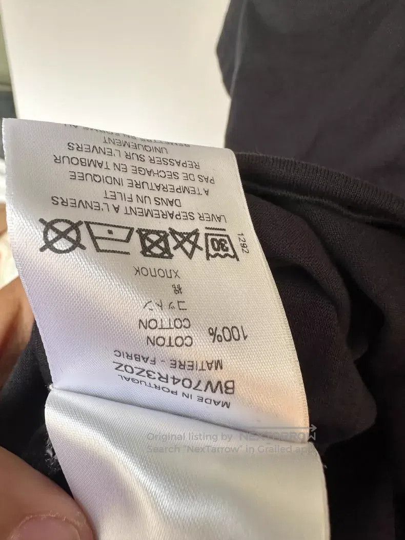 Givenchy Givenchy Flame pattern black and red logo round neck short Size US S / EU 44-46 / 1 - 6 Thumbnail