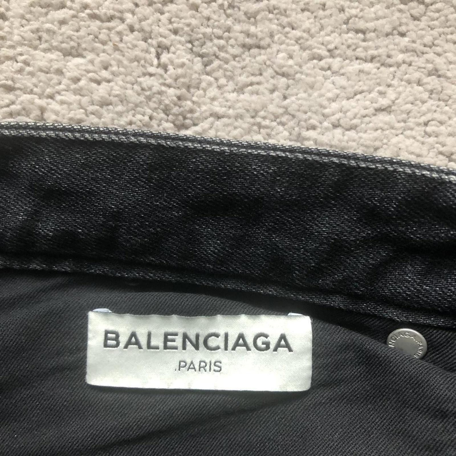 Balenciaga Balenciaga Slim Denim Jeans Size US 30 / EU 46 - 3 Thumbnail