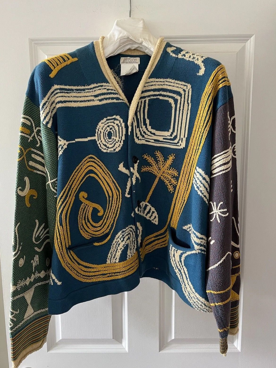 Japanese Brand × Kapital × Matsuda Matsuda Nicole Embroidered Cardigan Sz.Lg Size US L / EU 52-54 / 3 - 1 Thumbnail
