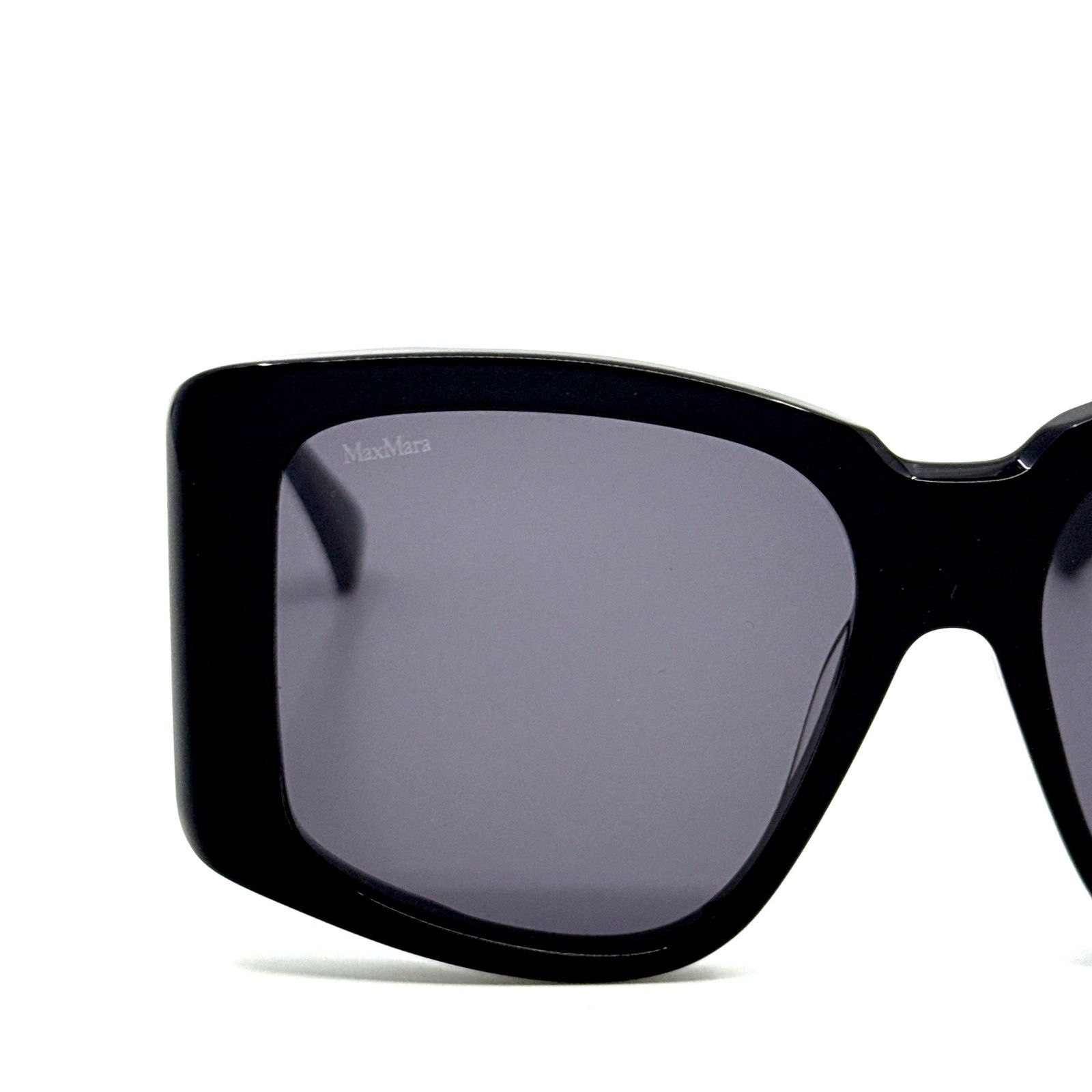 Max Mara New, MAXMARA Sunglasses Glimpse6 MM0098 01A Authentic Size ONE SIZE - 3 Thumbnail