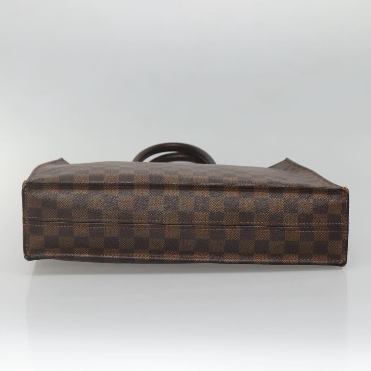 Louis Vuitton LOUIS VUITTON Damier Ebene Sac Plat Hand Bag N51140 Size ONE SIZE - 5 Thumbnail