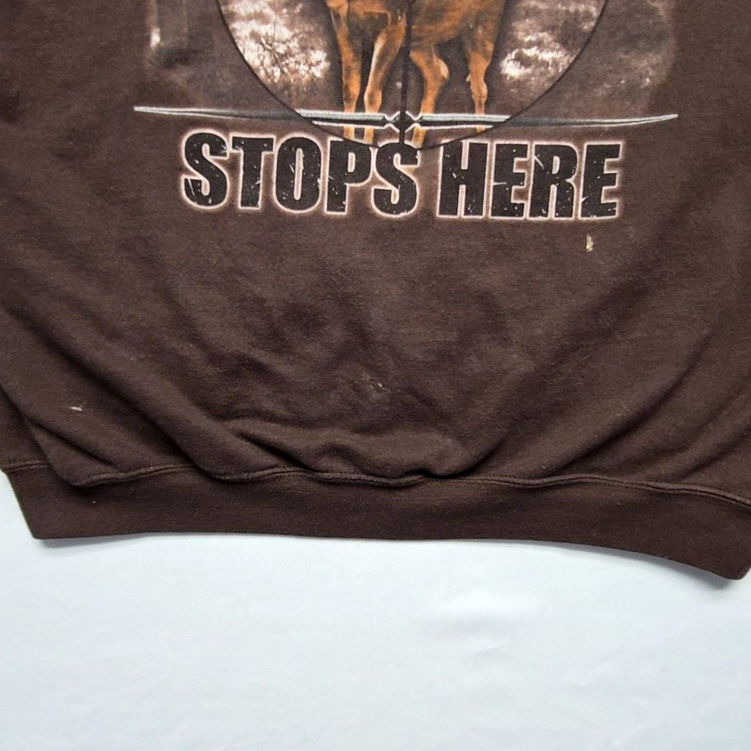 Other Deer Hunting Graphic Sweatshirt Brown Outdoors XL Crewneck Size US XL / EU 56 / 4 - 5 Thumbnail