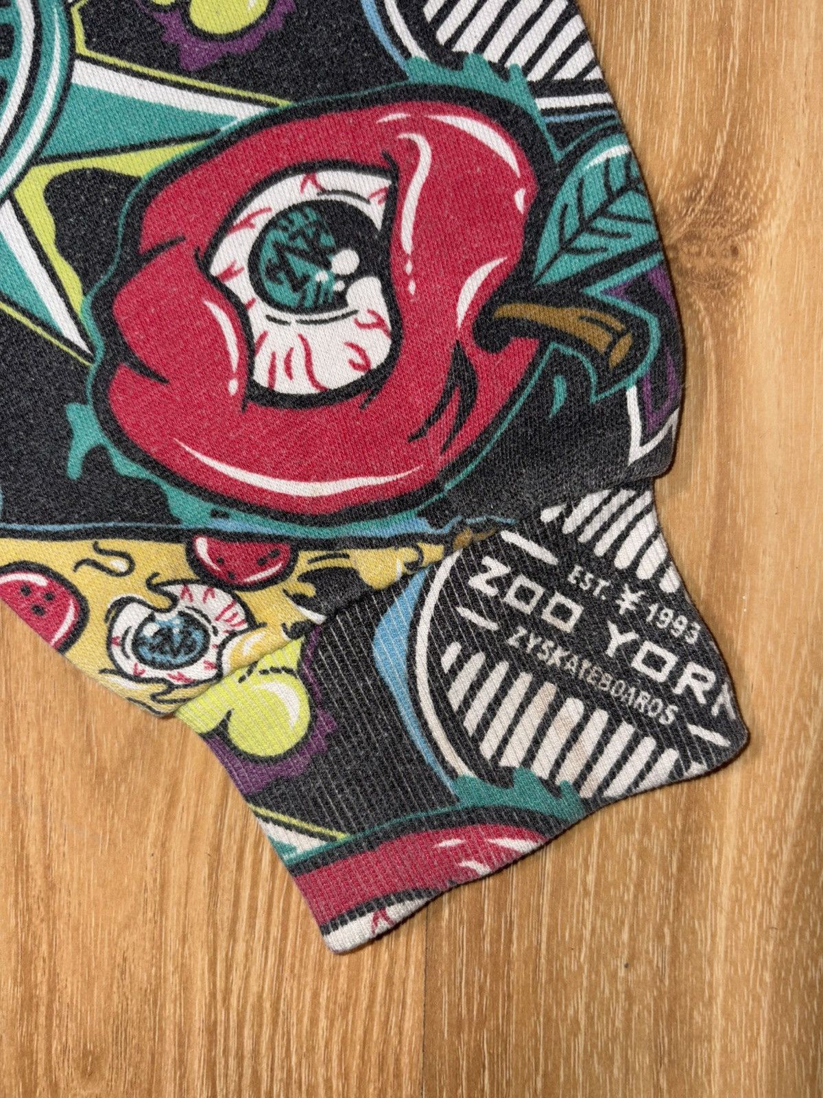 Zoo York Vintage Zoo York AOP Graffiti Hoodie Cyber-Y2K Skate Size M Size US M / EU 48-50 / 2 - 5 Thumbnail