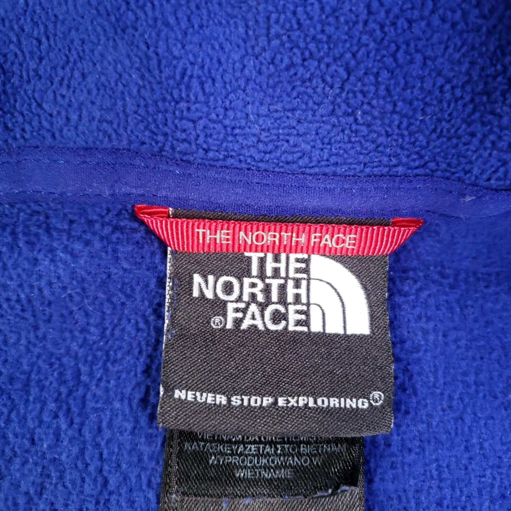 The North Face The North Face Sweatshirt Men XL Blue Fleece 1/4 Zip Outdoor Pullover Lightweight ZZ Size US XL / EU 56 / 4 - 5 Thumbnail