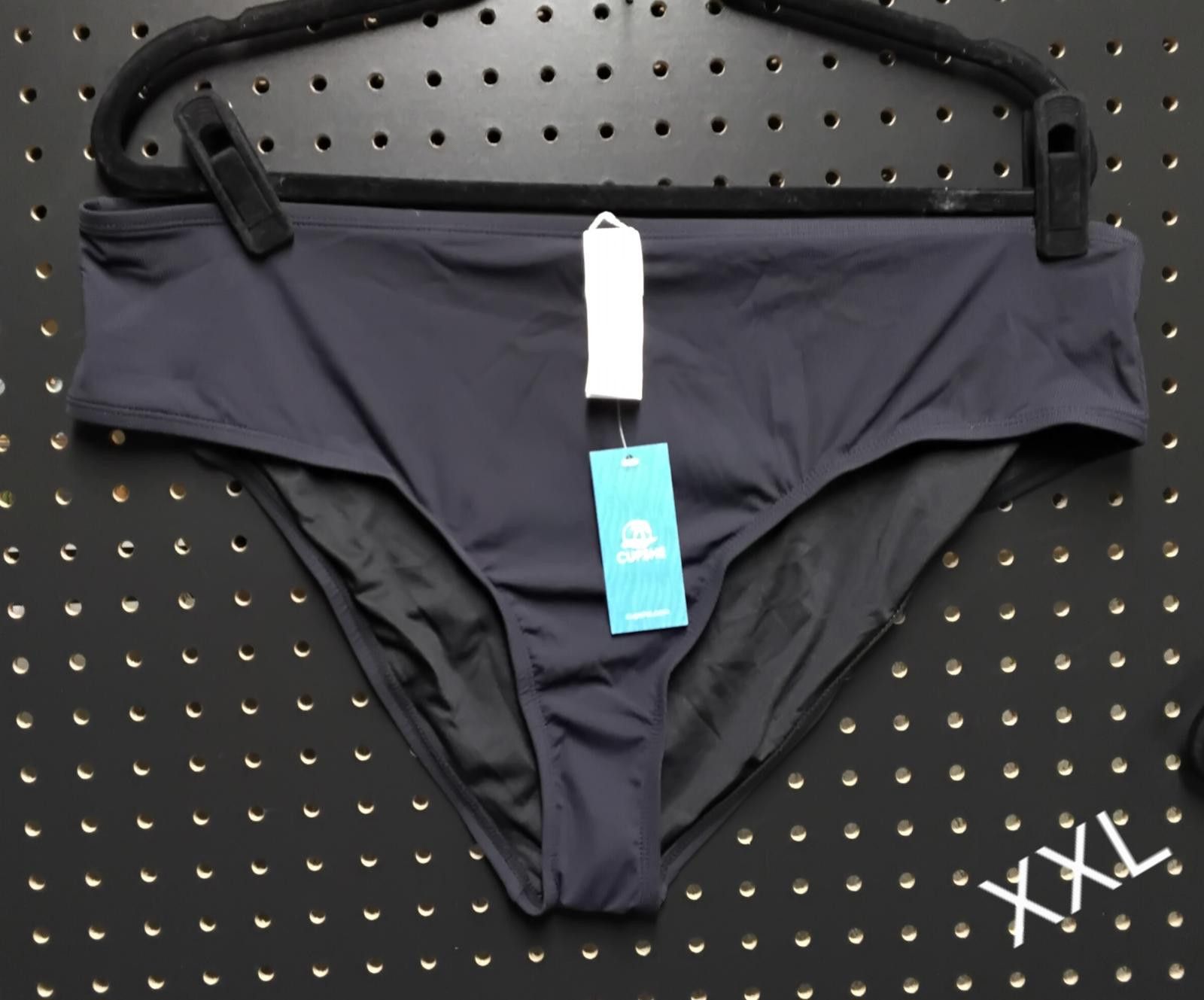 Unknown London Chic Women's Black Bikini Bottoms - Navy blue Size ONE SIZE - 1 Thumbnail
