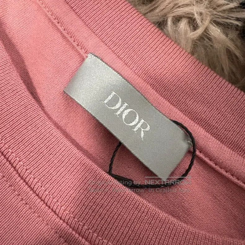 Dior Dior Pink pattern printed short sleeve Size M / US 6-8 / IT 42-44 - 3 Thumbnail